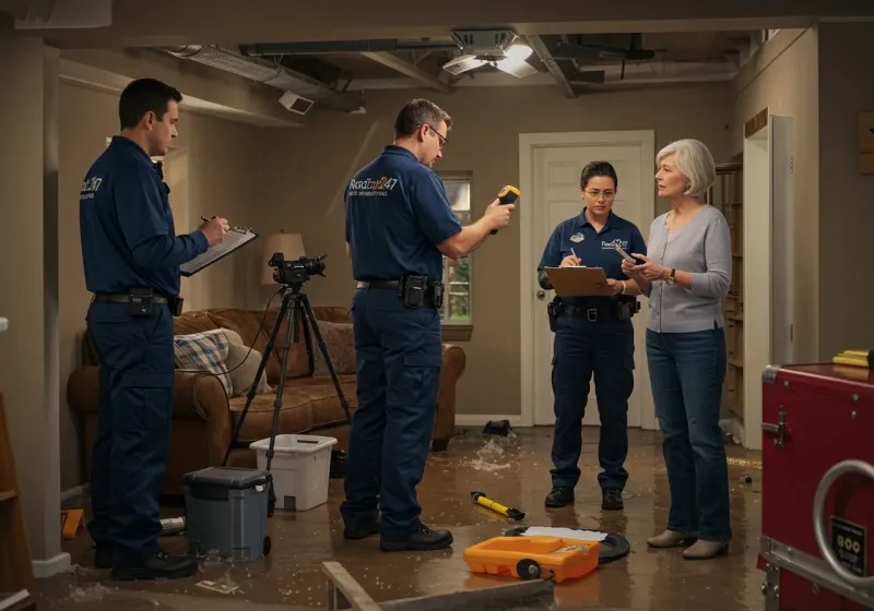 Water Damage Assessment and Insurance Documentation process in Fort Mill, SC